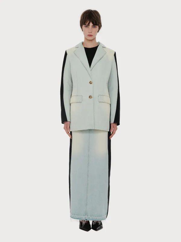 Denim Jacket with Vintage effect sold by KSENIASCHNAIDER