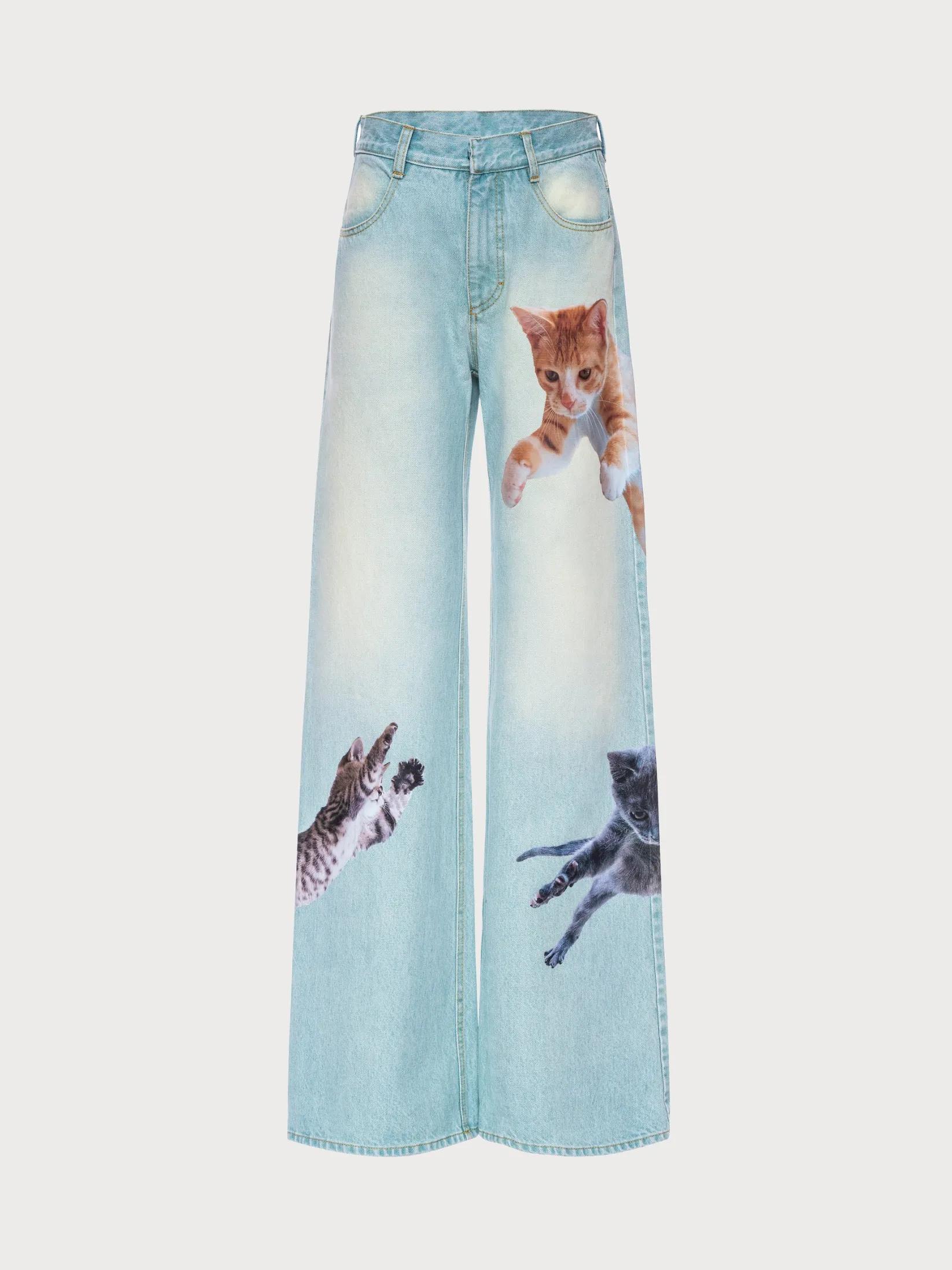 Cats Jeans sold by KSENIASCHNAIDER product image thumbnail 4