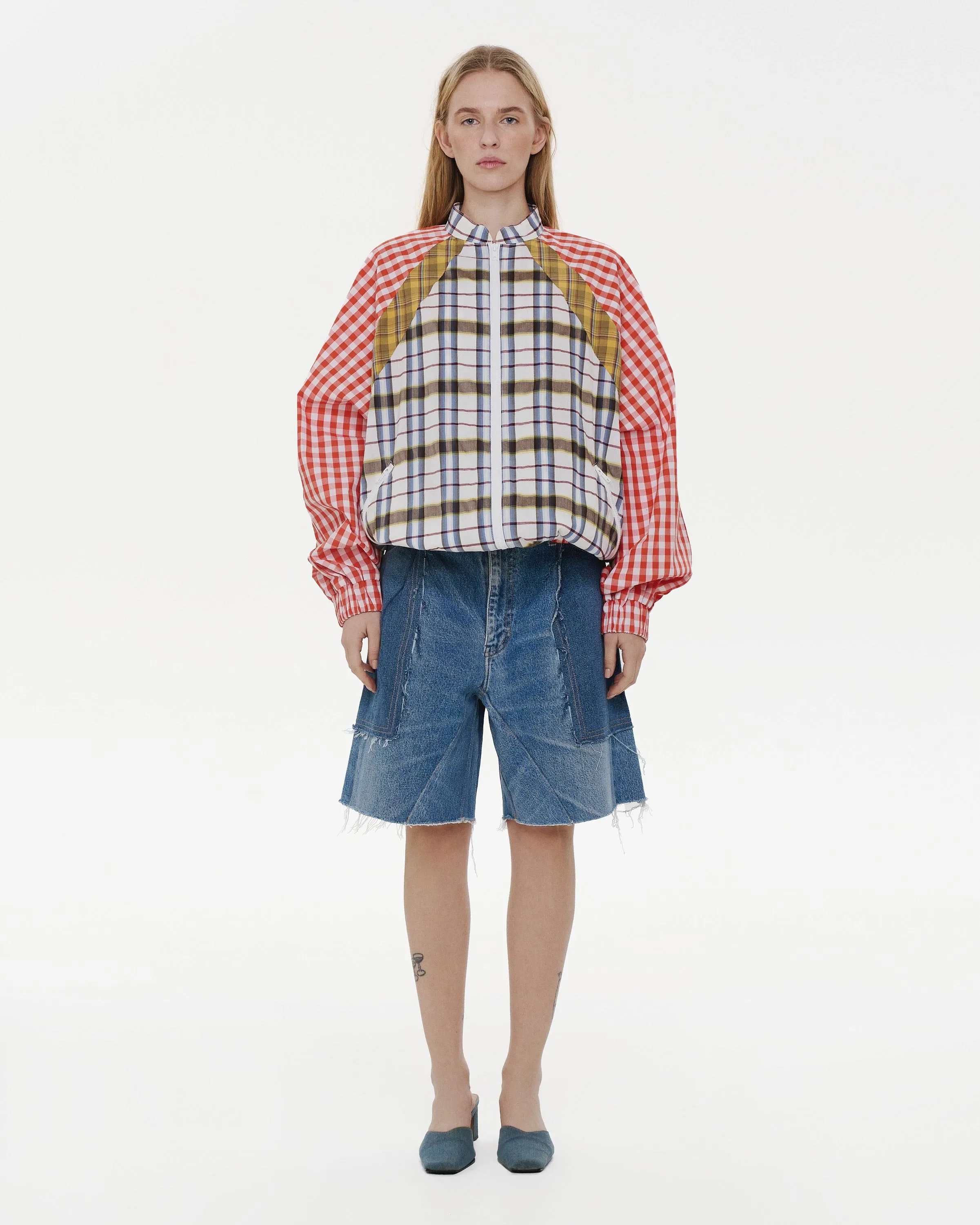 Zero-Waste Random Print Bomber sold by KSENIASCHNAIDER