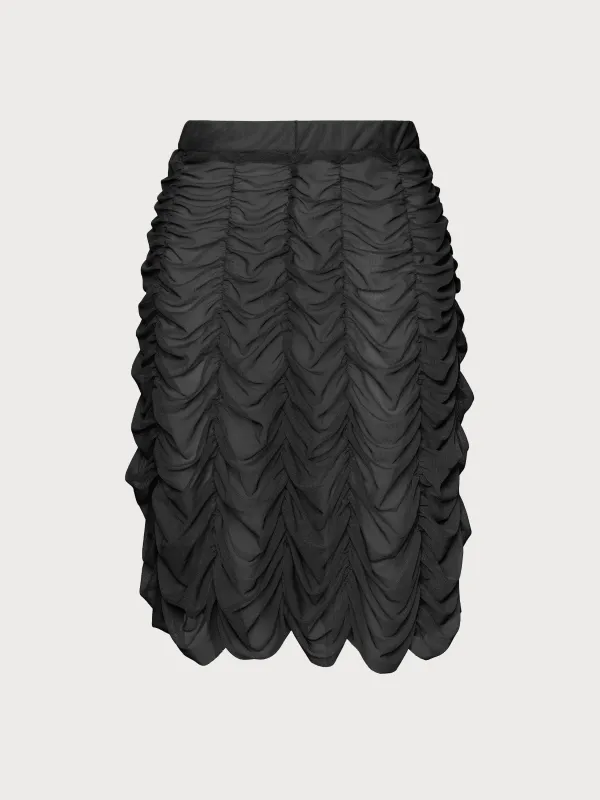 Mesh Drape Skirt sold by KSENIASCHNAIDER