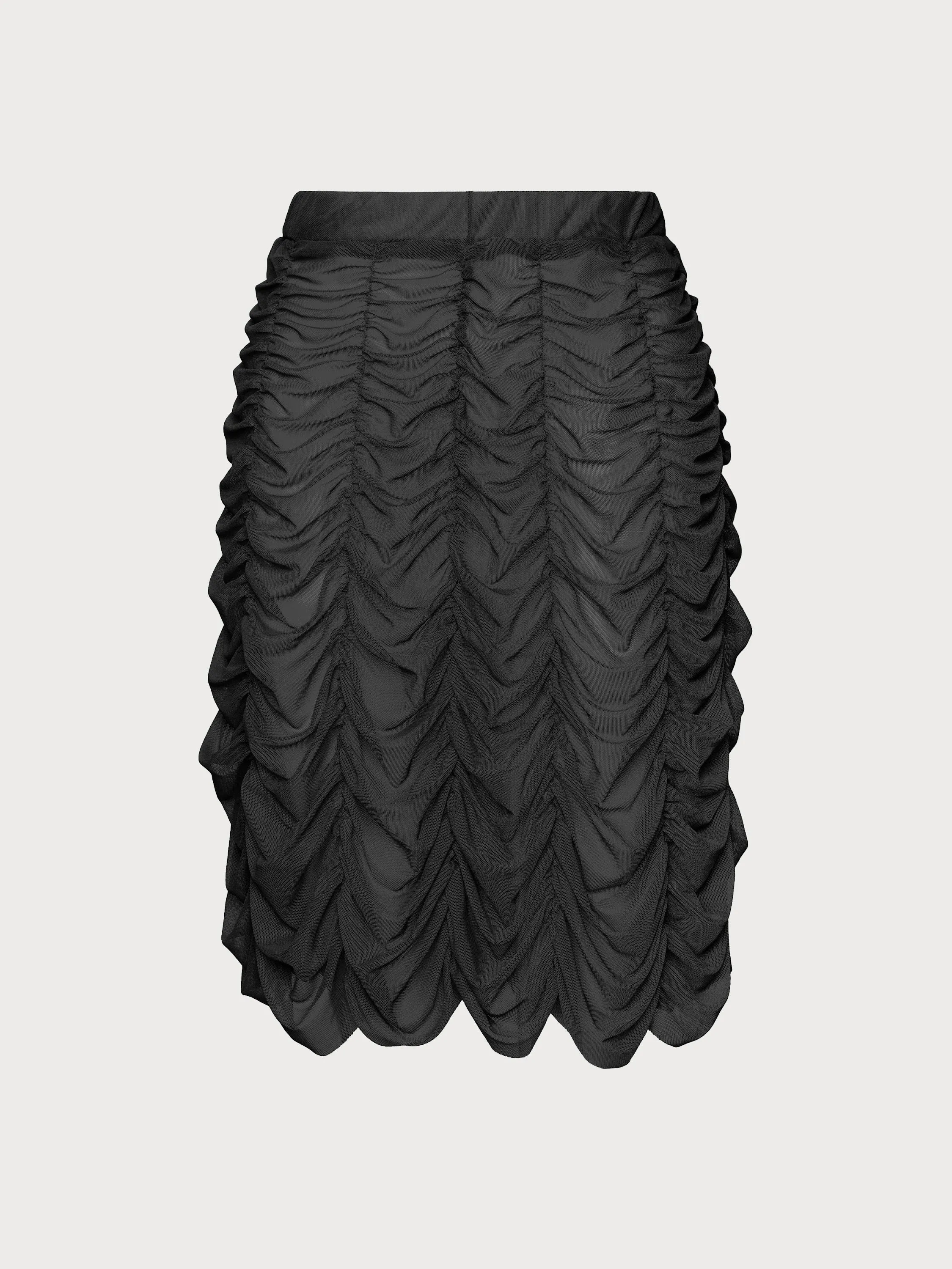 Mesh Drape Skirt sold by KSENIASCHNAIDER
