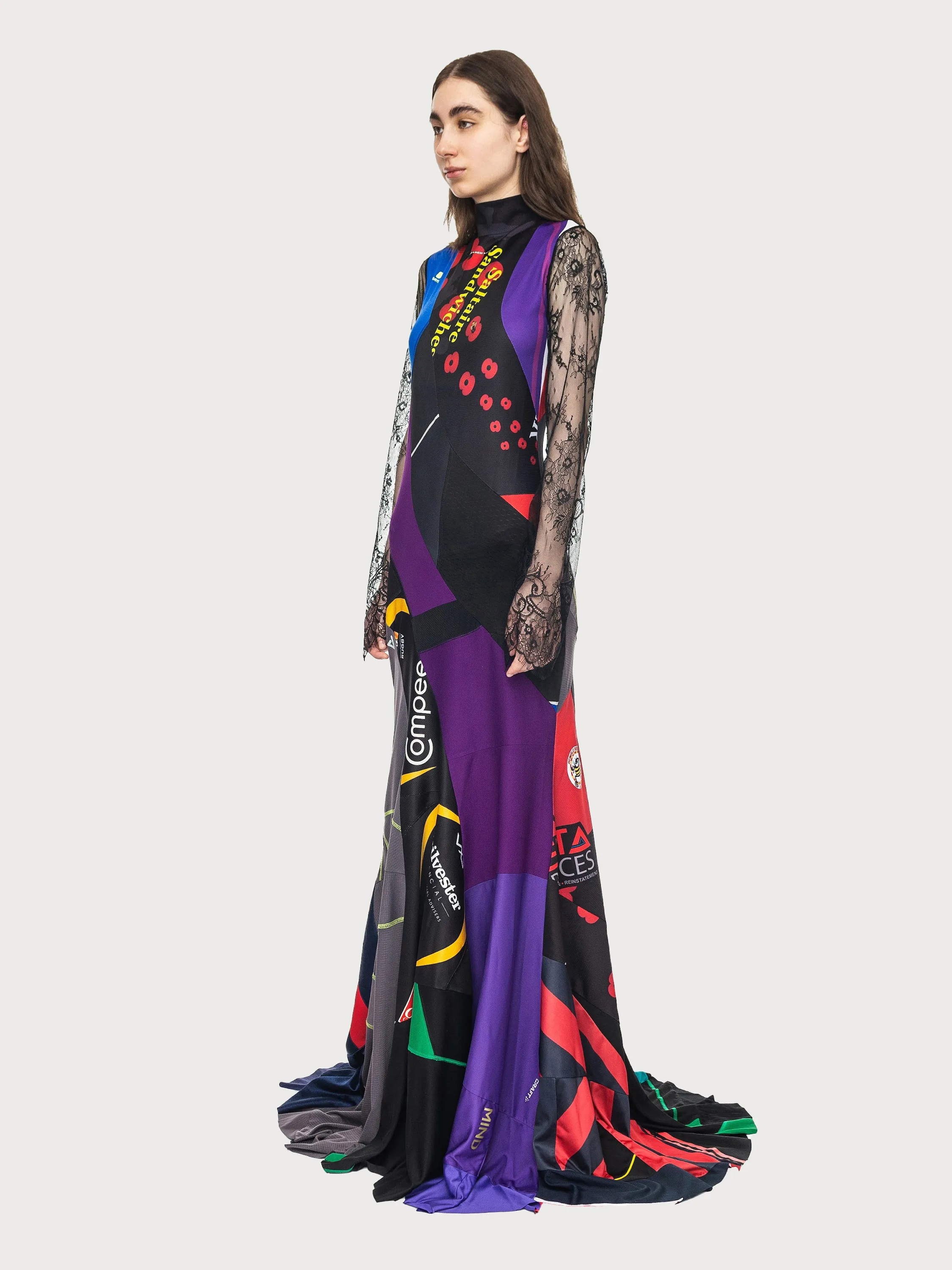 Reworked Sportwear Spiral Dress sold by KSENIASCHNAIDER product image thumbnail 2