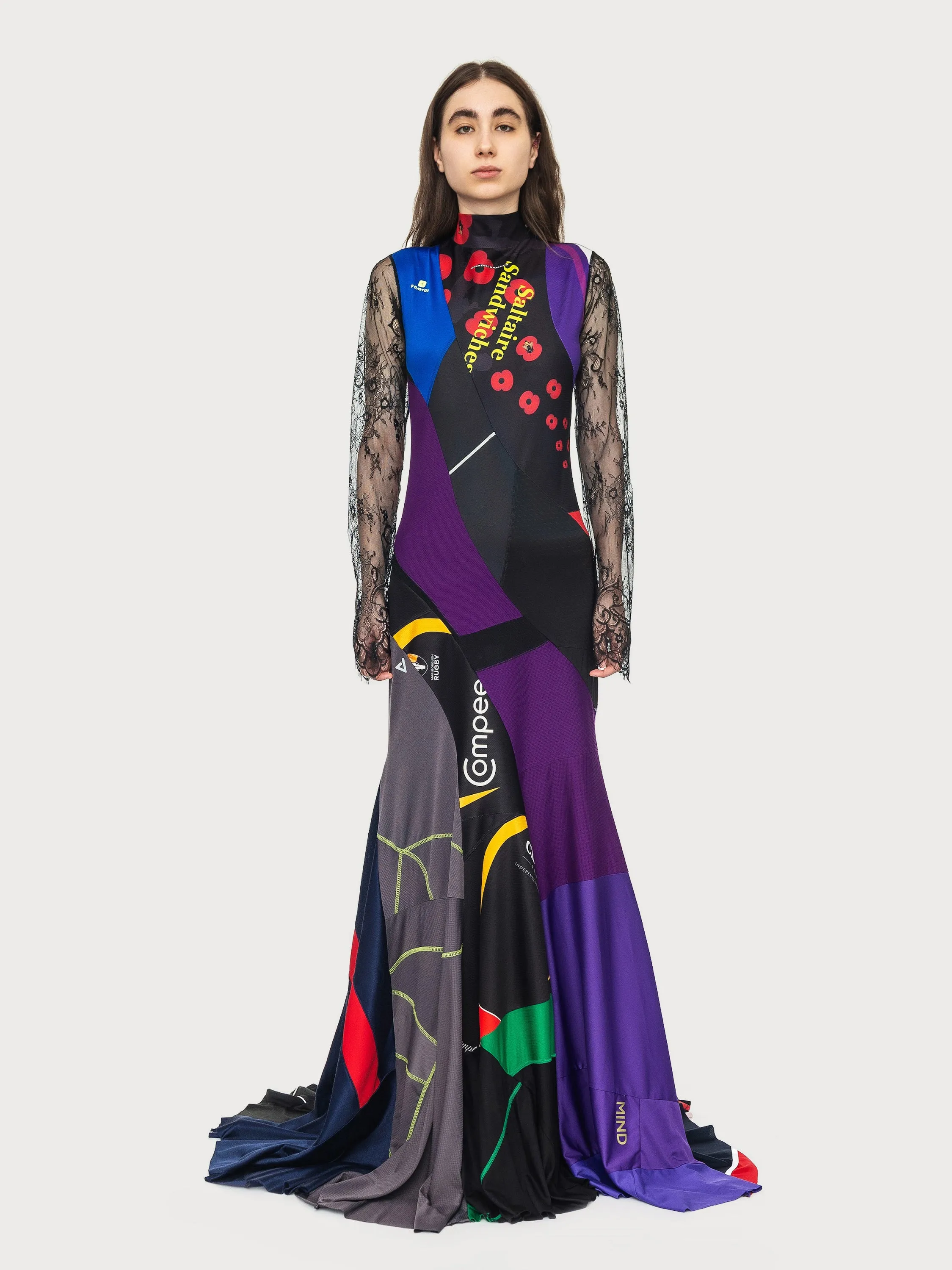 Reworked Sportwear Spiral Dress sold by KSENIASCHNAIDER product image thumbnail 4