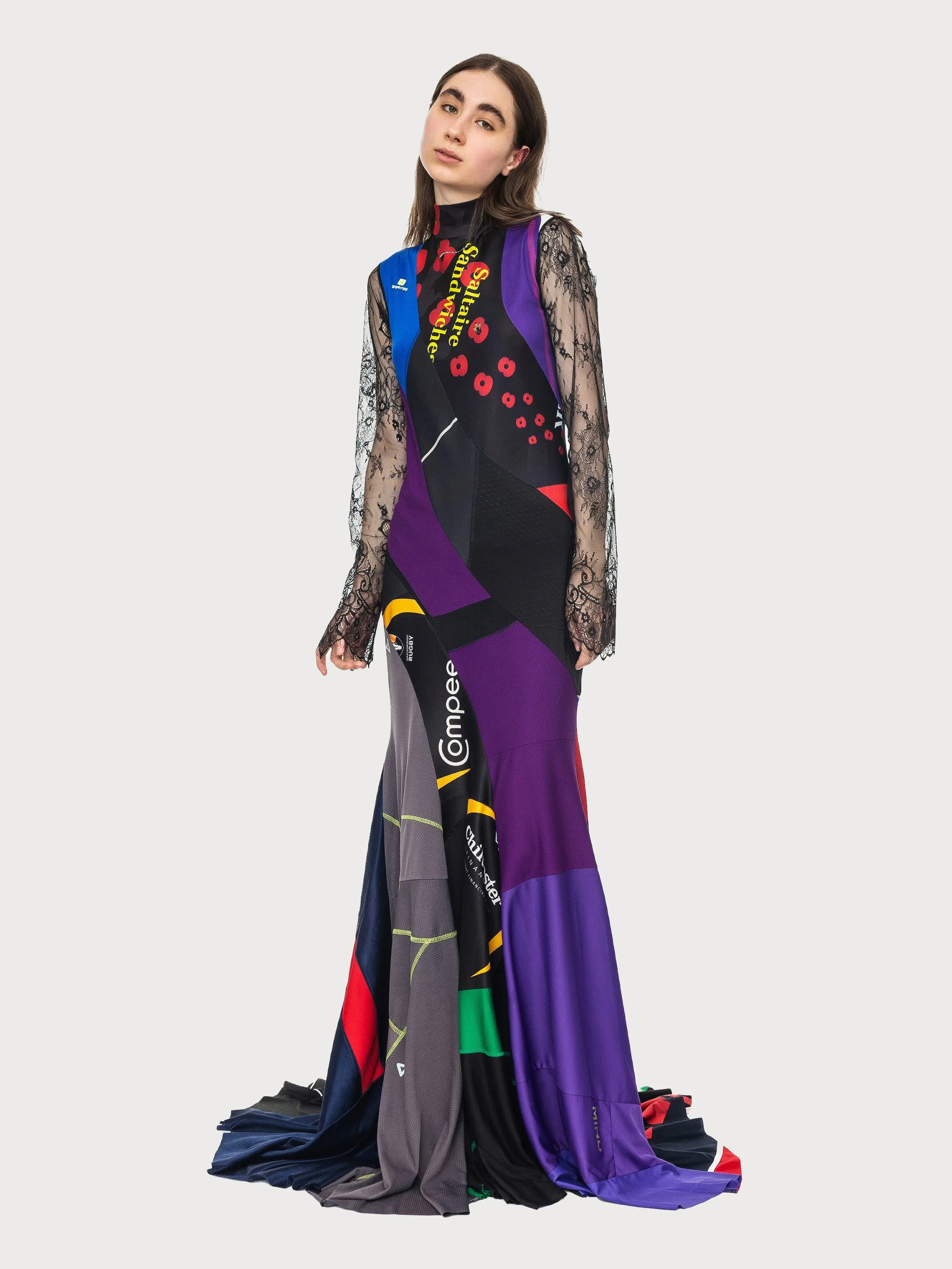 Reworked Sportwear Spiral Dress sold by KSENIASCHNAIDER product image thumbnail 5