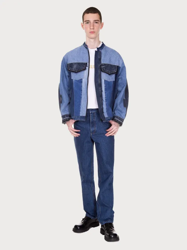 Reworked Denim Jacket sold by KSENIASCHNAIDER