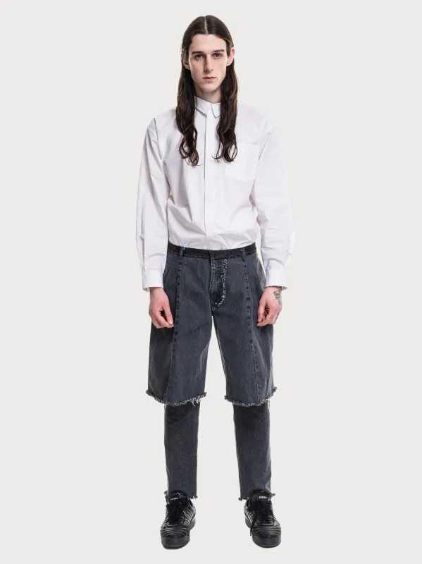 Grey Demi Denim sold by KSENIASCHNAIDER