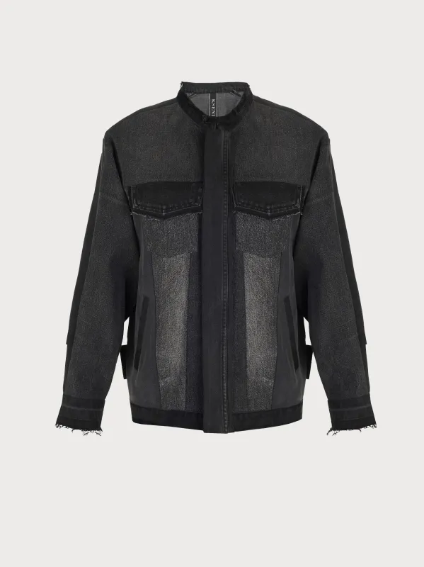 Reworked Denim Jacket sold by KSENIASCHNAIDER