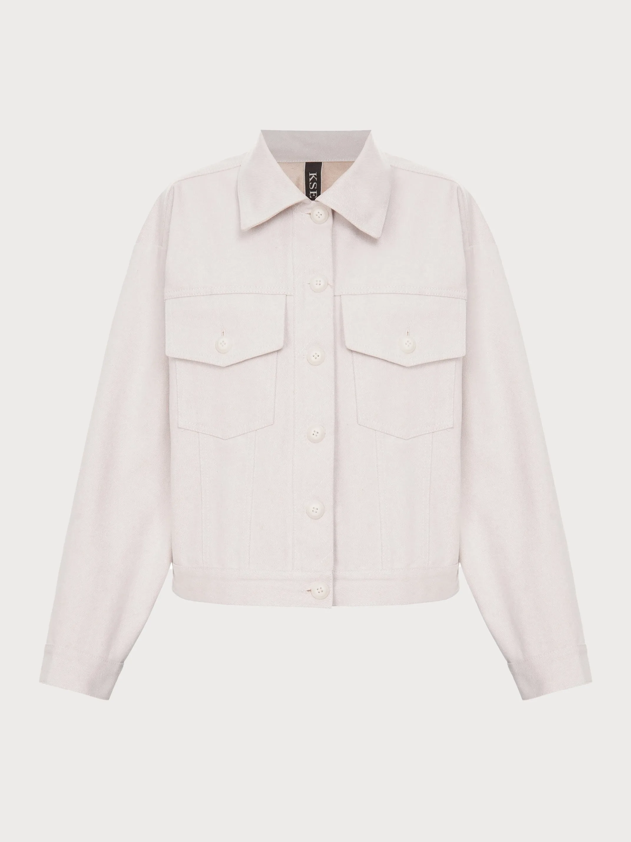 Denim Uniform Jacket sold by KSENIASCHNAIDER