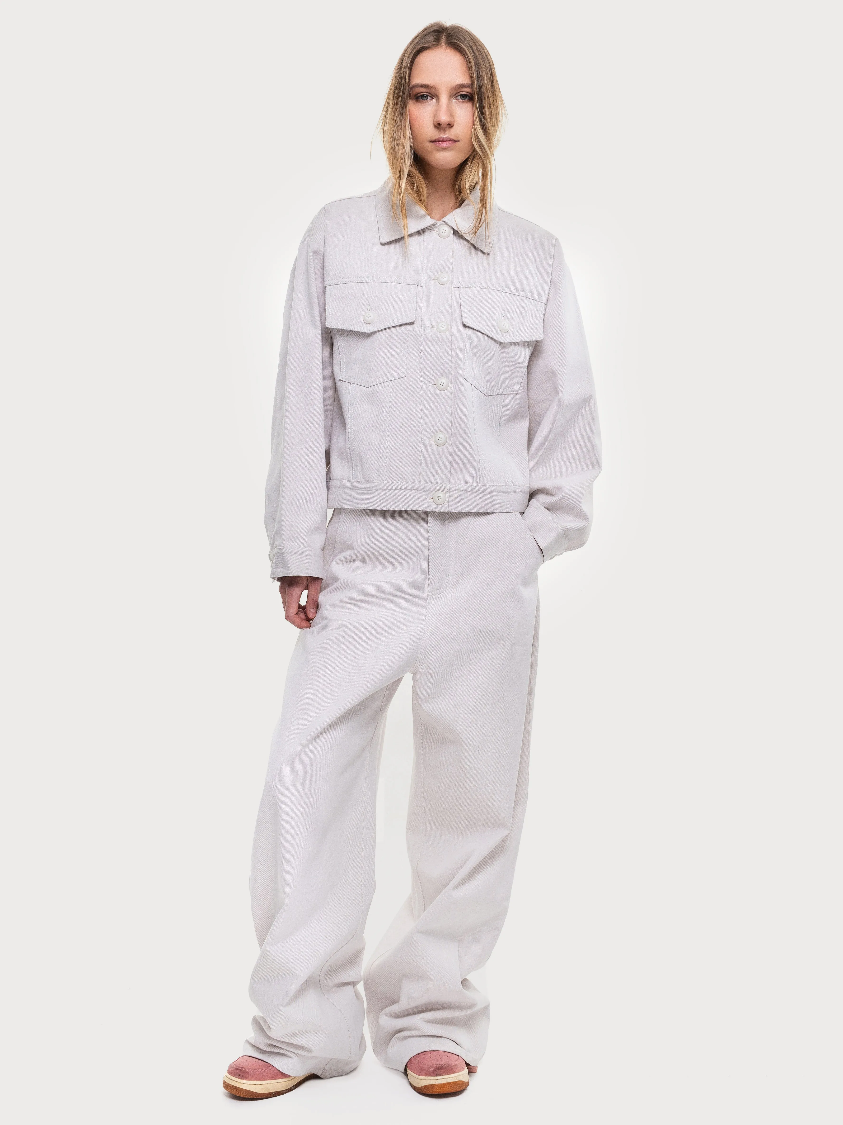 Denim Uniform Jacket sold by KSENIASCHNAIDER product image thumbnail 2