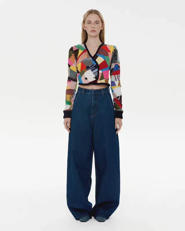 90's Patchwork Cardigan sold by KSENIASCHNAIDER