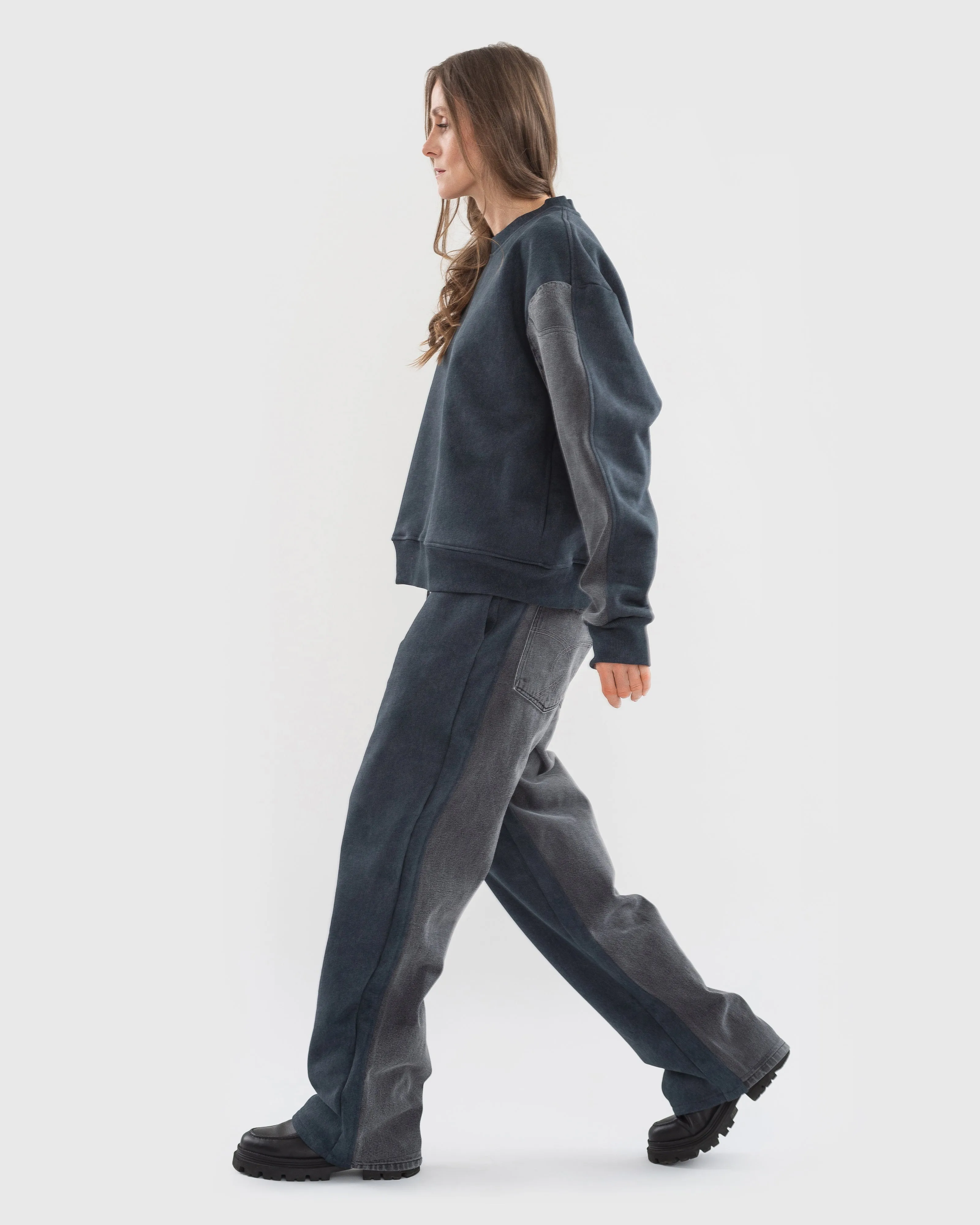 Yin Yang Denim Joggers sold by KSENIASCHNAIDER product image thumbnail 2