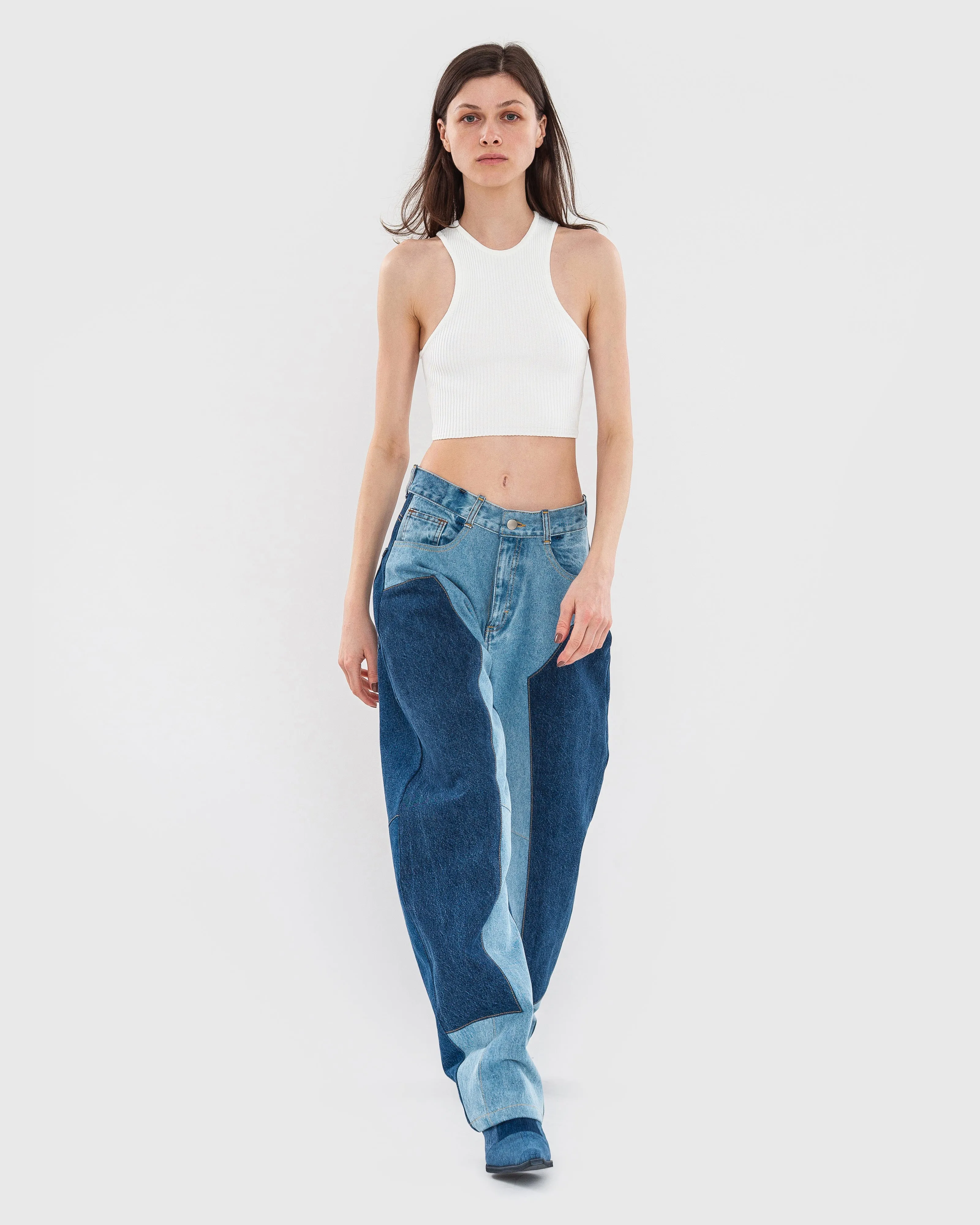 Reworked Fortune Cookie Jeans sold by KSENIASCHNAIDER product image thumbnail 2