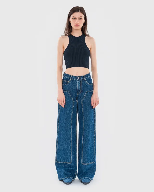 Double Face Jeans sold by KSENIASCHNAIDER