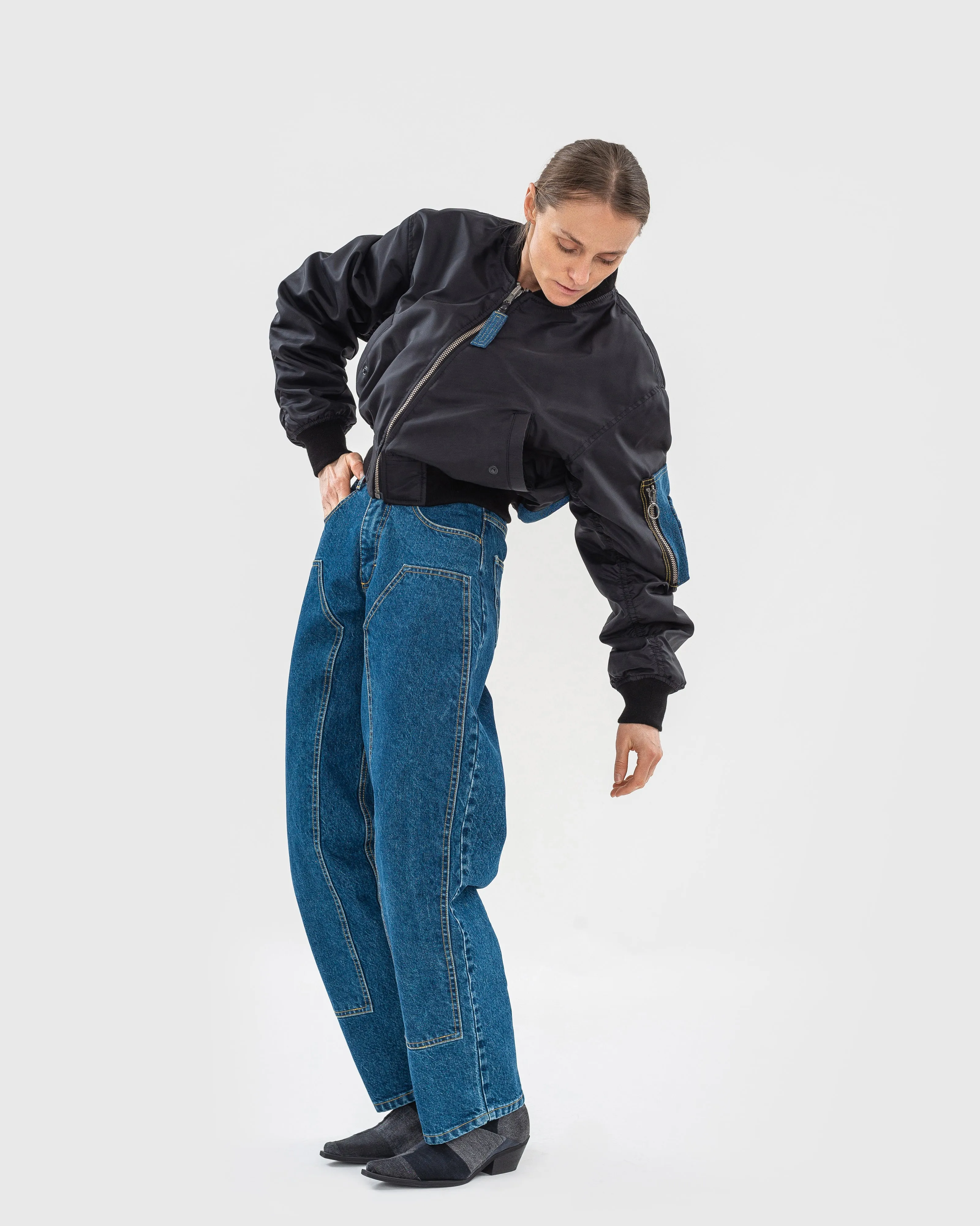 Hybrid Denim Bomber sold by KSENIASCHNAIDER product image thumbnail 3