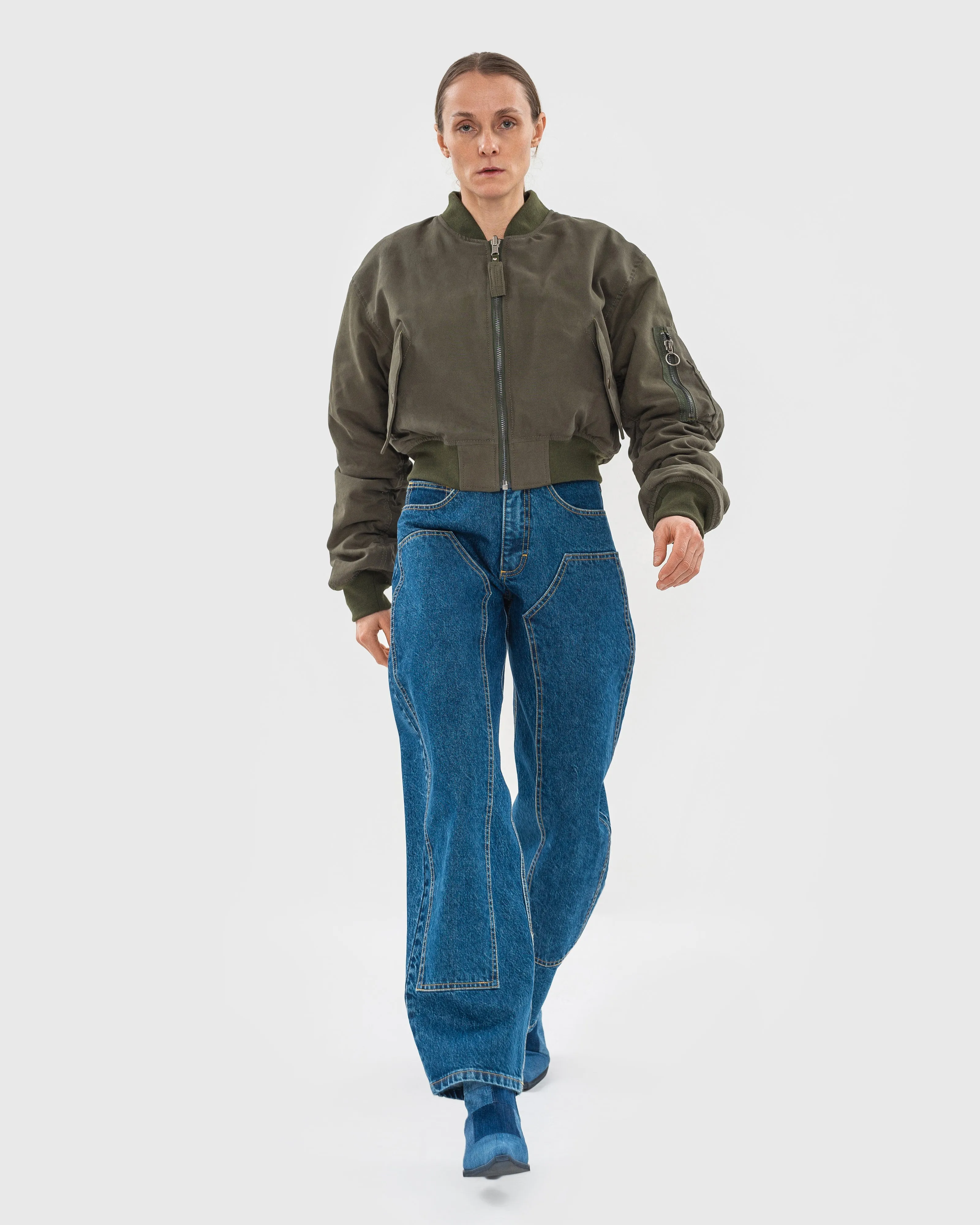 Cropped Bomber sold by KSENIASCHNAIDER