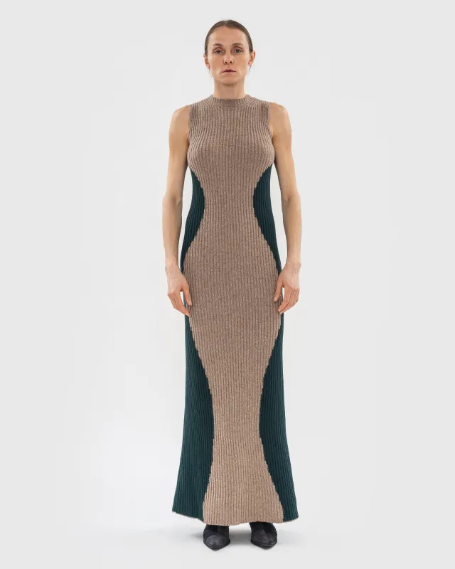 Wavy Knit Maxi Dress sold by KSENIASCHNAIDER