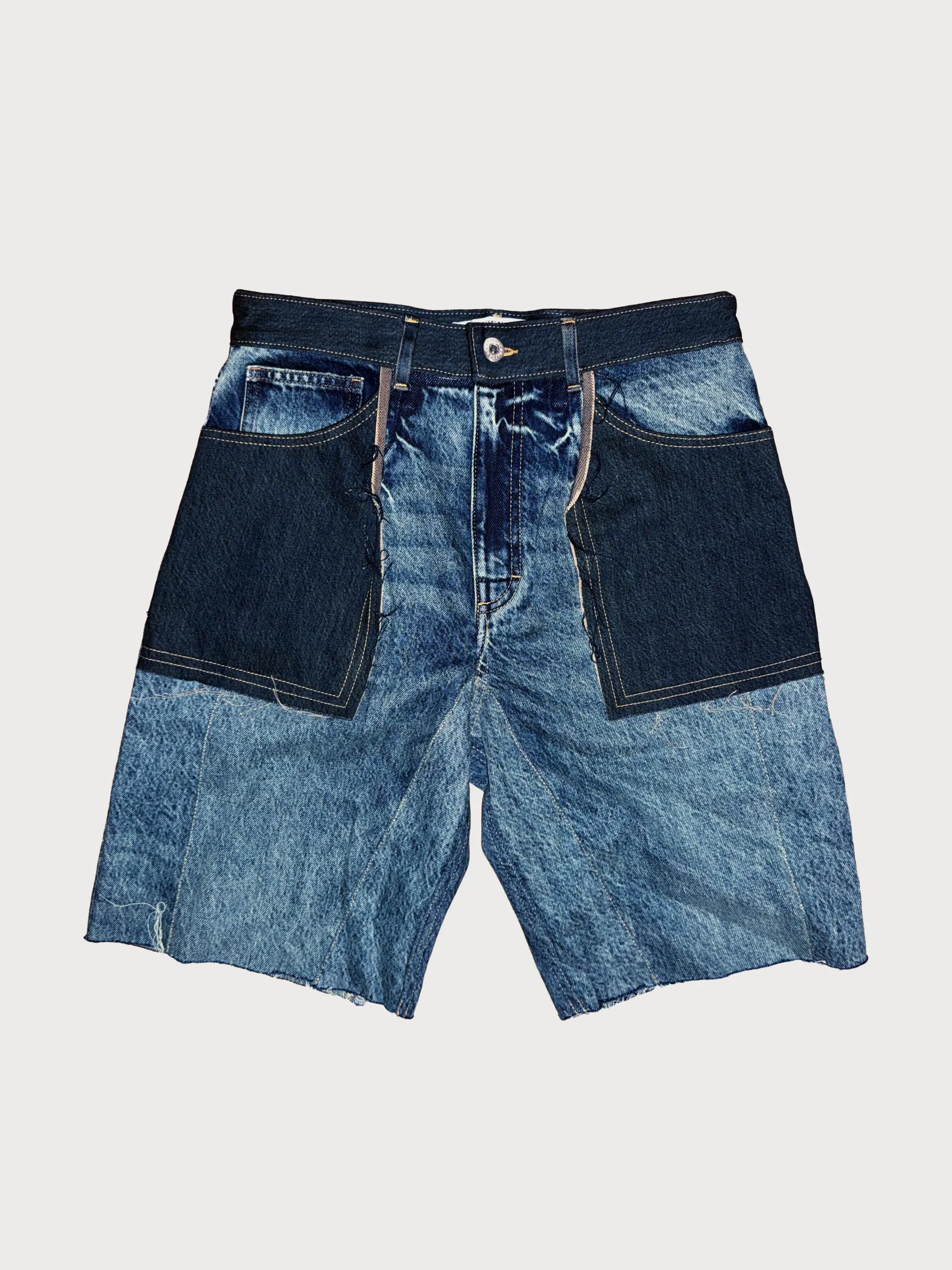 Reworked Denim Shorts sold by KSENIASCHNAIDER product image thumbnail 2