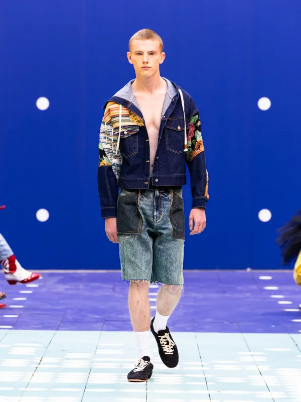 Reworked Denim Shorts sold by KSENIASCHNAIDER