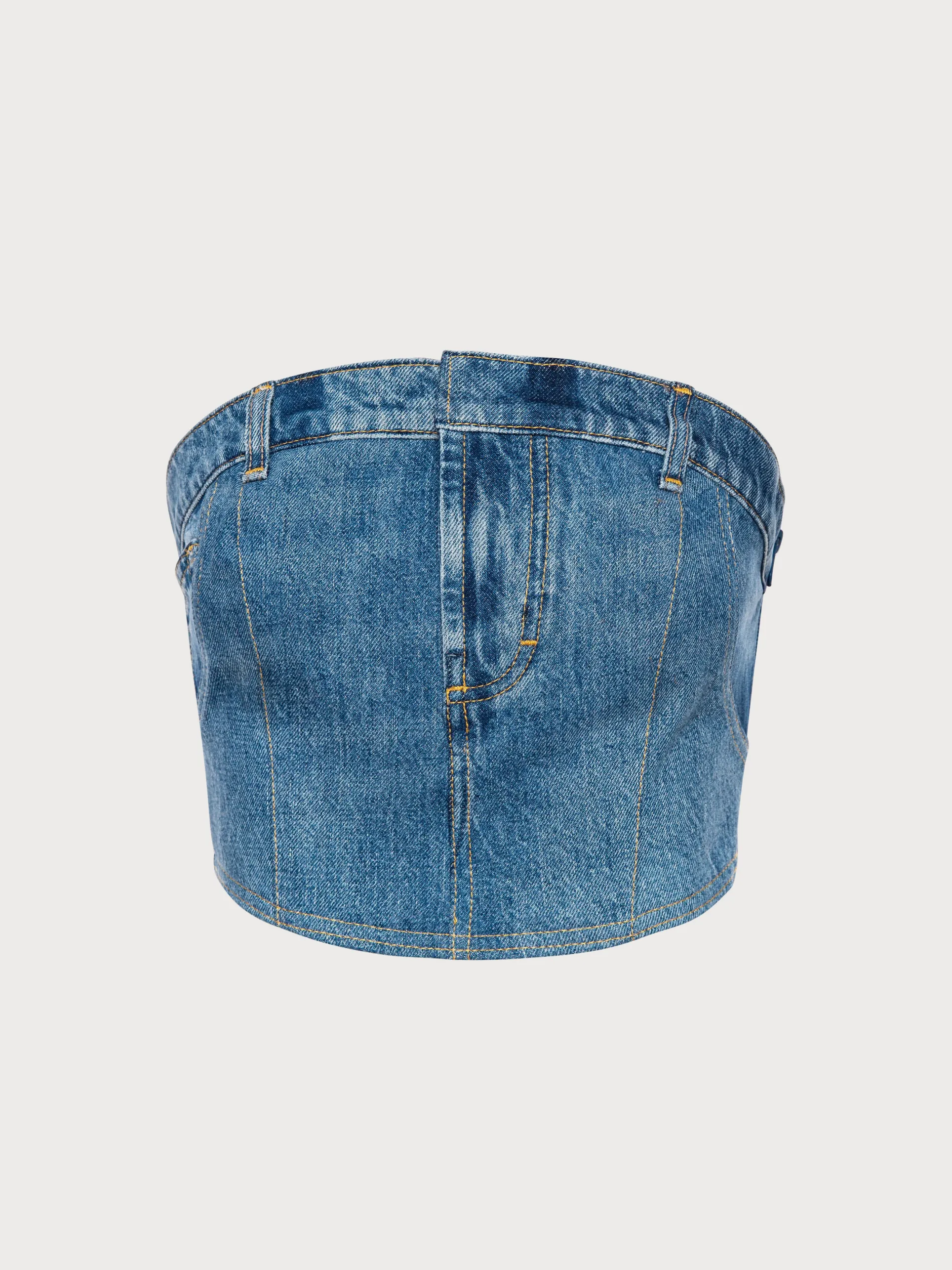 Ex-Jeans Top on Zipper sold by KSENIASCHNAIDER product image thumbnail 3