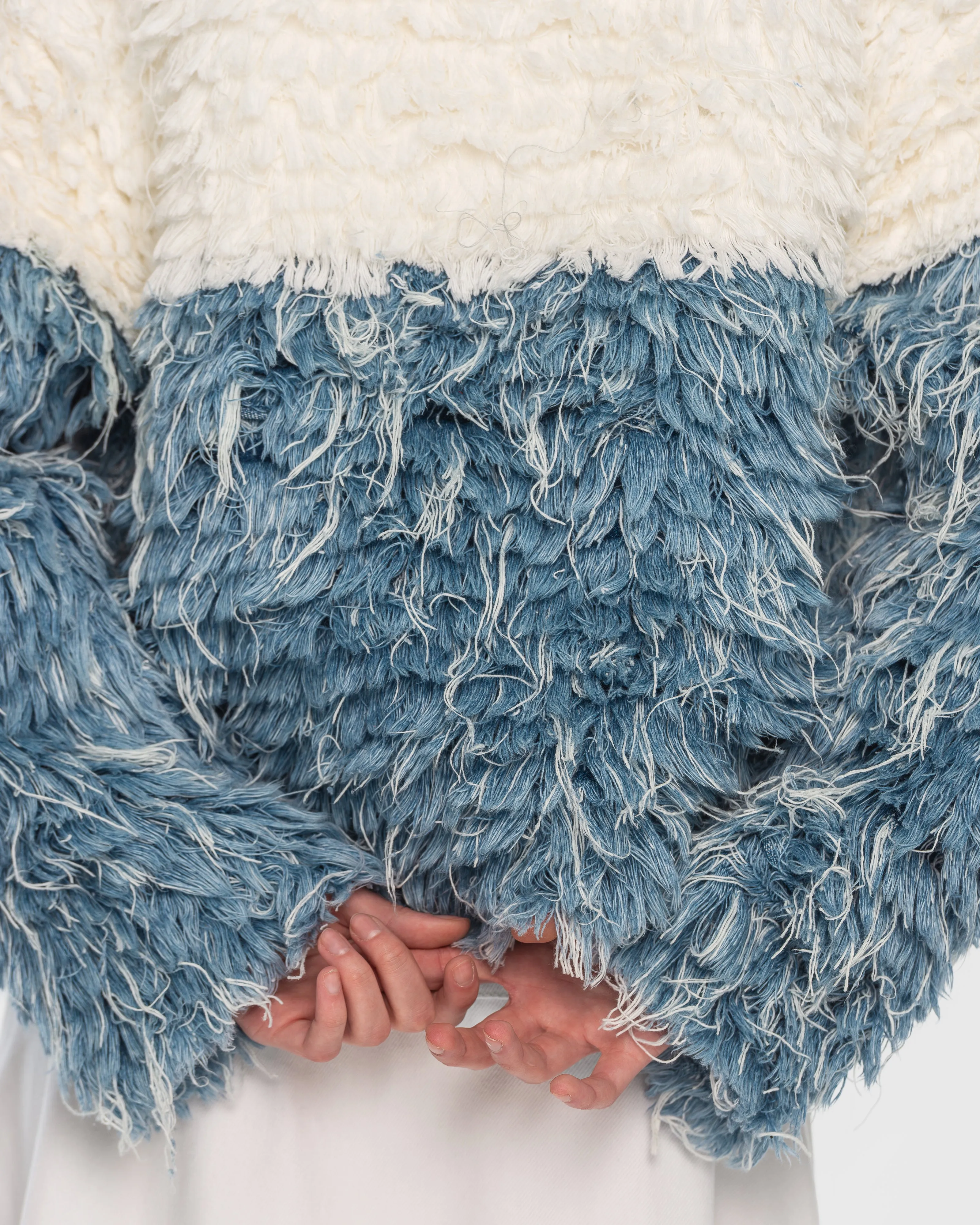 Two-Tone Denim Fur Jacket sold by KSENIASCHNAIDER product image thumbnail 3
