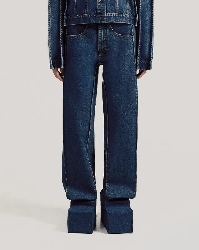 Square Jeans made by KSENIASCHNAIDER