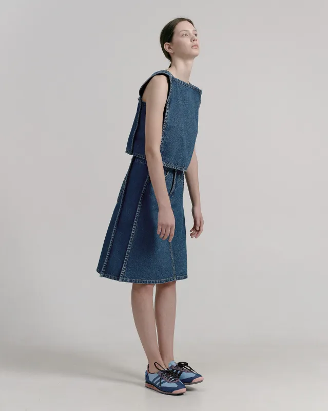 Midi Trapeze Skirt made by KSENIASCHNAIDER