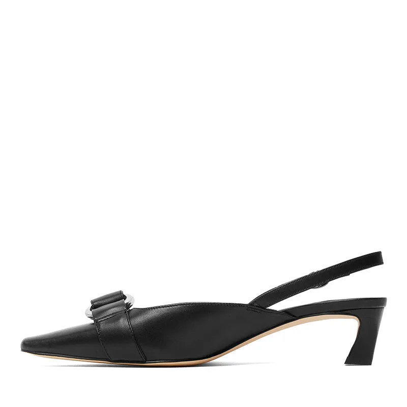 JADEN KITTEN SLING sold by Rubino Shoes product image thumbnail 3