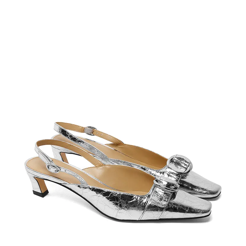 JADEN KITTEN SLING sold by Rubino Shoes product image thumbnail 2