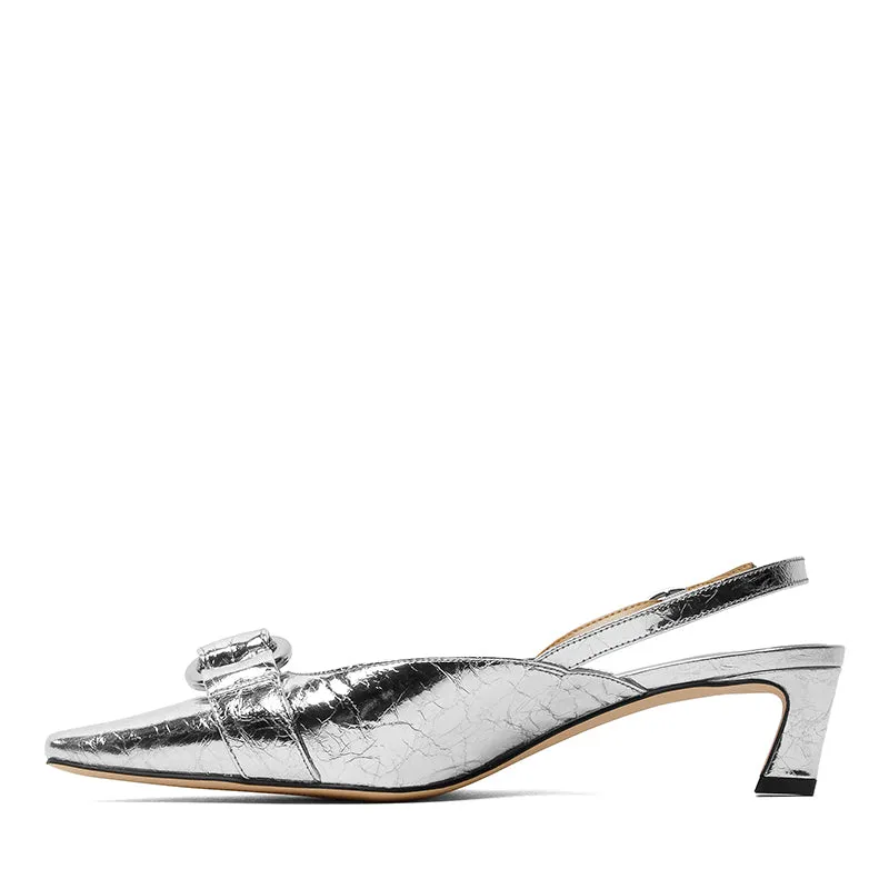 JADEN KITTEN SLING sold by Rubino Shoes product image thumbnail 3