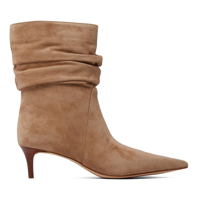DAWN HEELED BOOTIE sold by Rubino Shoes