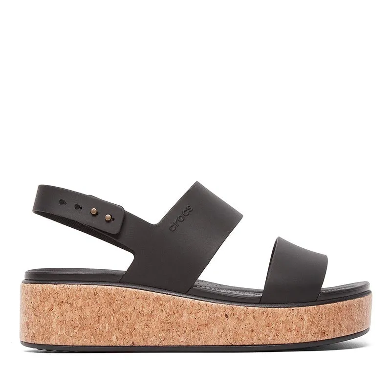 BROOKLYN STRAP CORK WEDGE sold by Rubino Shoes