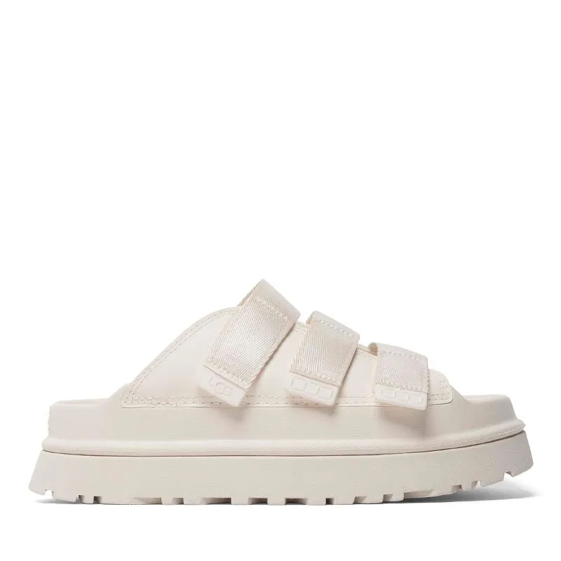 GOLDENGLOW SLIDE sold by Rubino Shoes