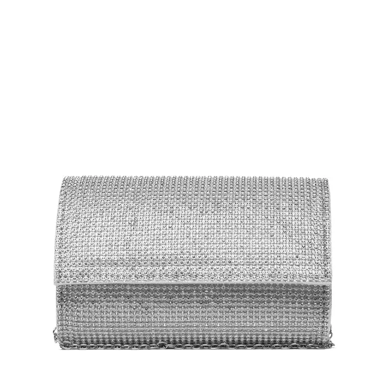 K&K RHINESTONE CLUTCH sold by Rubino Shoes