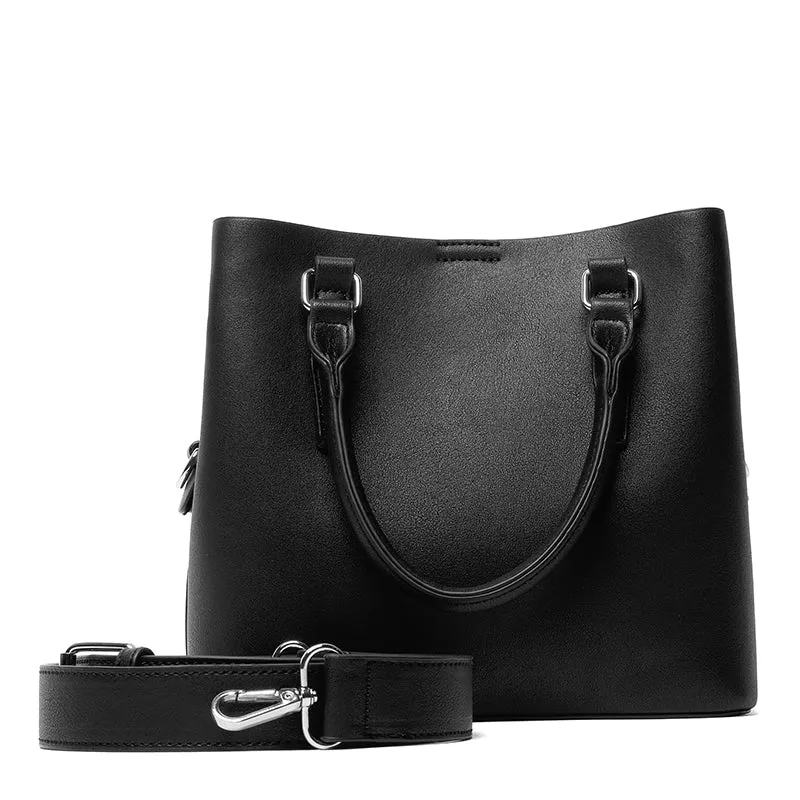 K&K TRIPLE COMPARTMENT SATCHEL sold by Rubino Shoes product image thumbnail 2