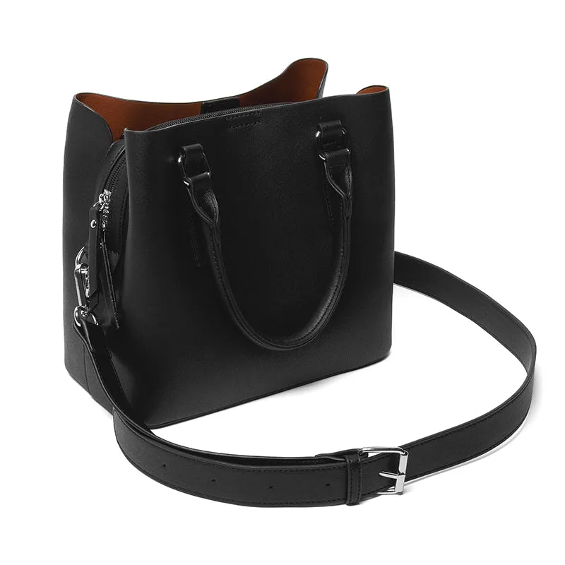 K&K TRIPLE COMPARTMENT SATCHEL sold by Rubino Shoes product image thumbnail 3