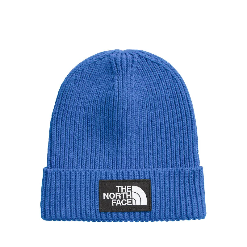 TNF LOGO BOX CUFFED BEANIE K sold by Rubino Shoes