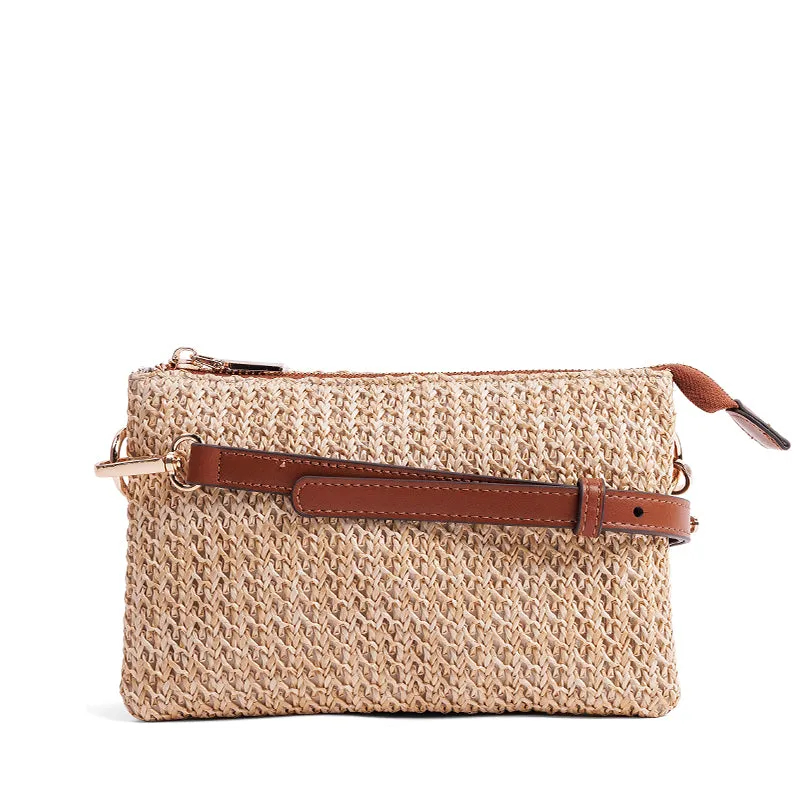 SIMPLICITY RAFFIA CROSSBODY made by Rubino Shoes