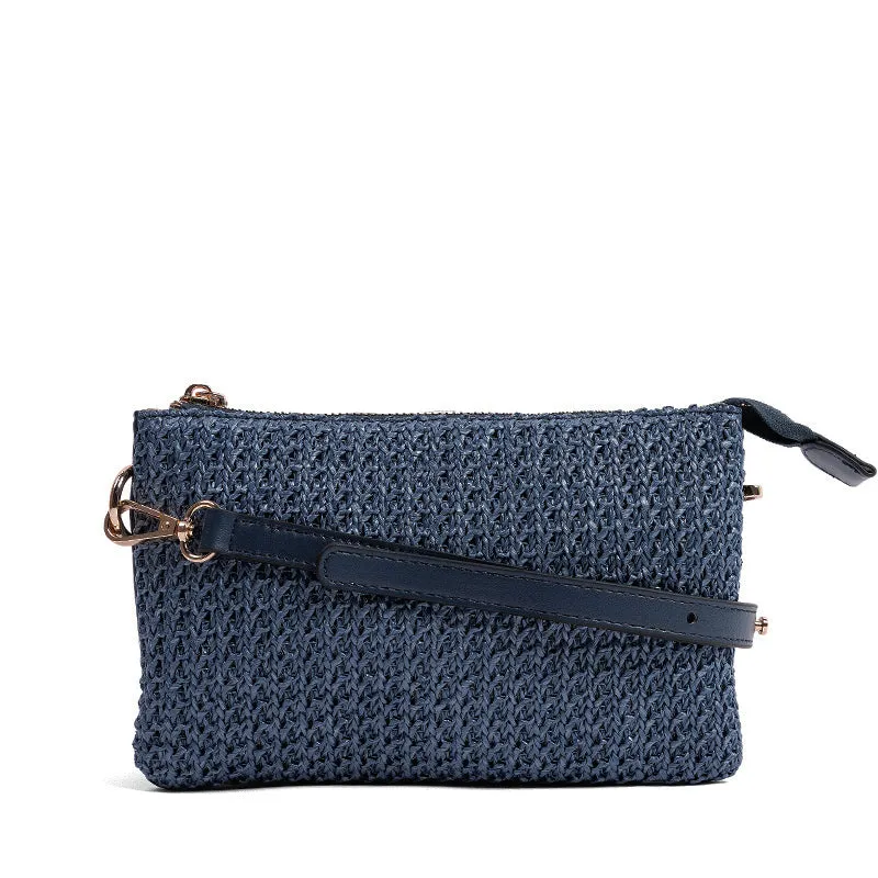 SIMPLICITY RAFFIA CROSSBODY made by Rubino Shoes