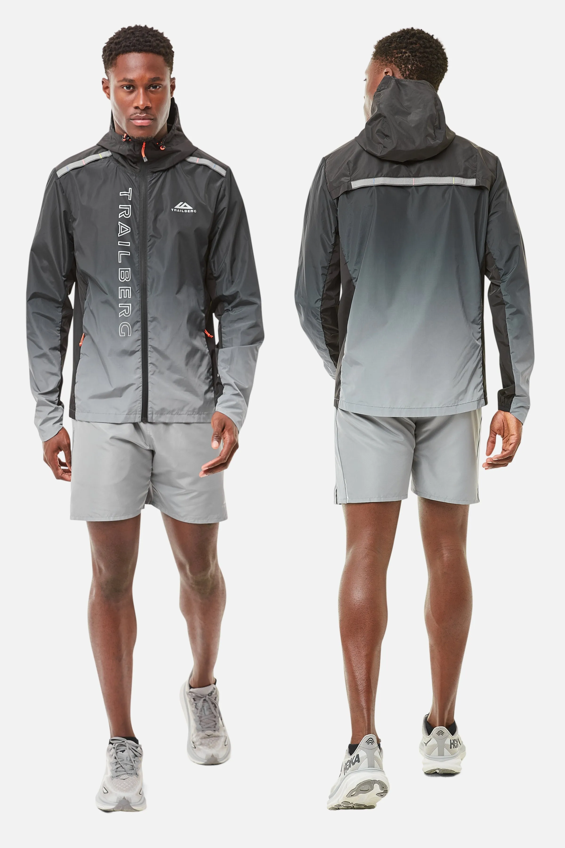 Gradient Essentials Windset - Black/Grey sold by Trailberg