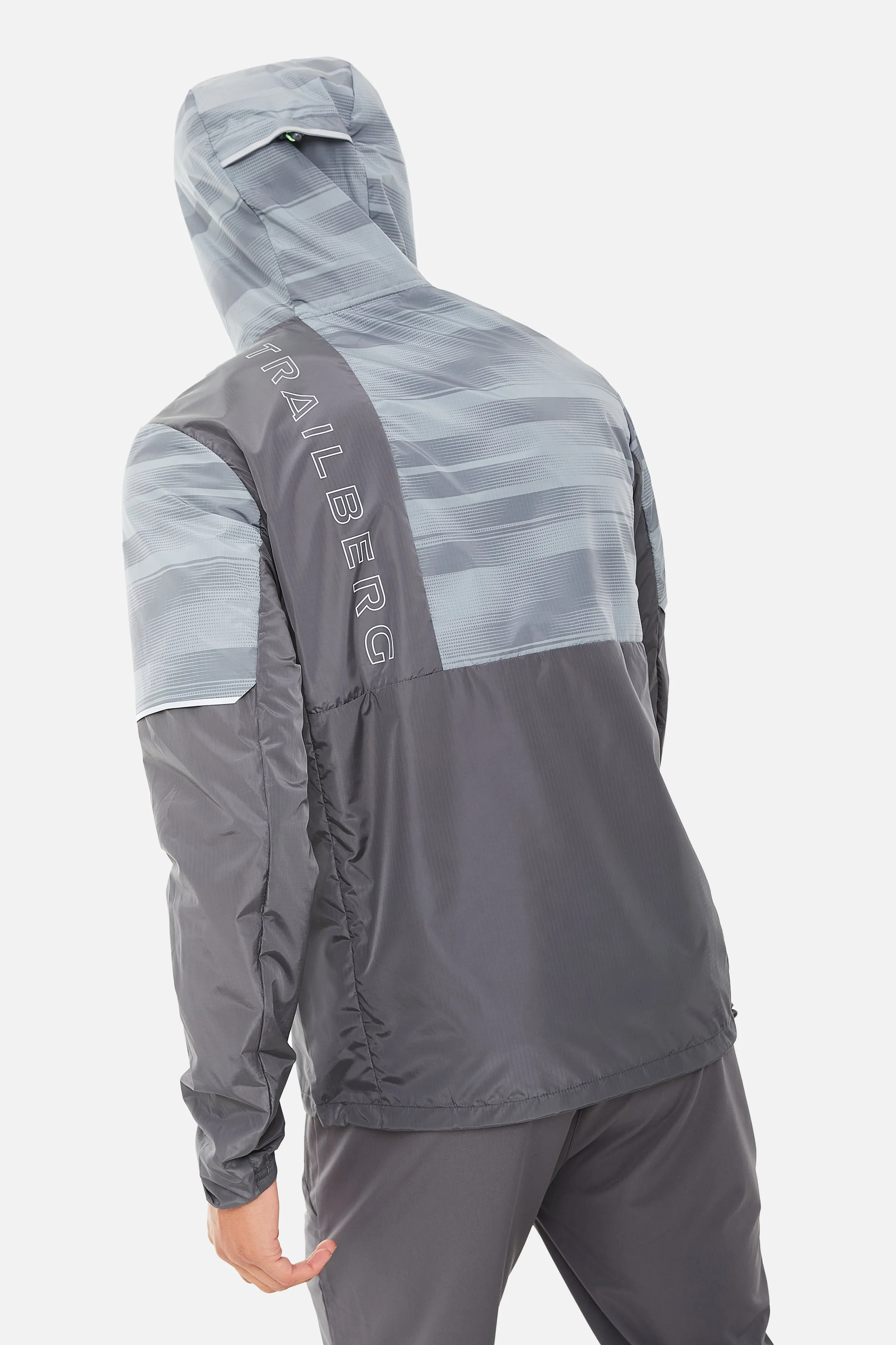 Dimension Windbreaker - Light Grey/Grey sold by Trailberg product image thumbnail 2