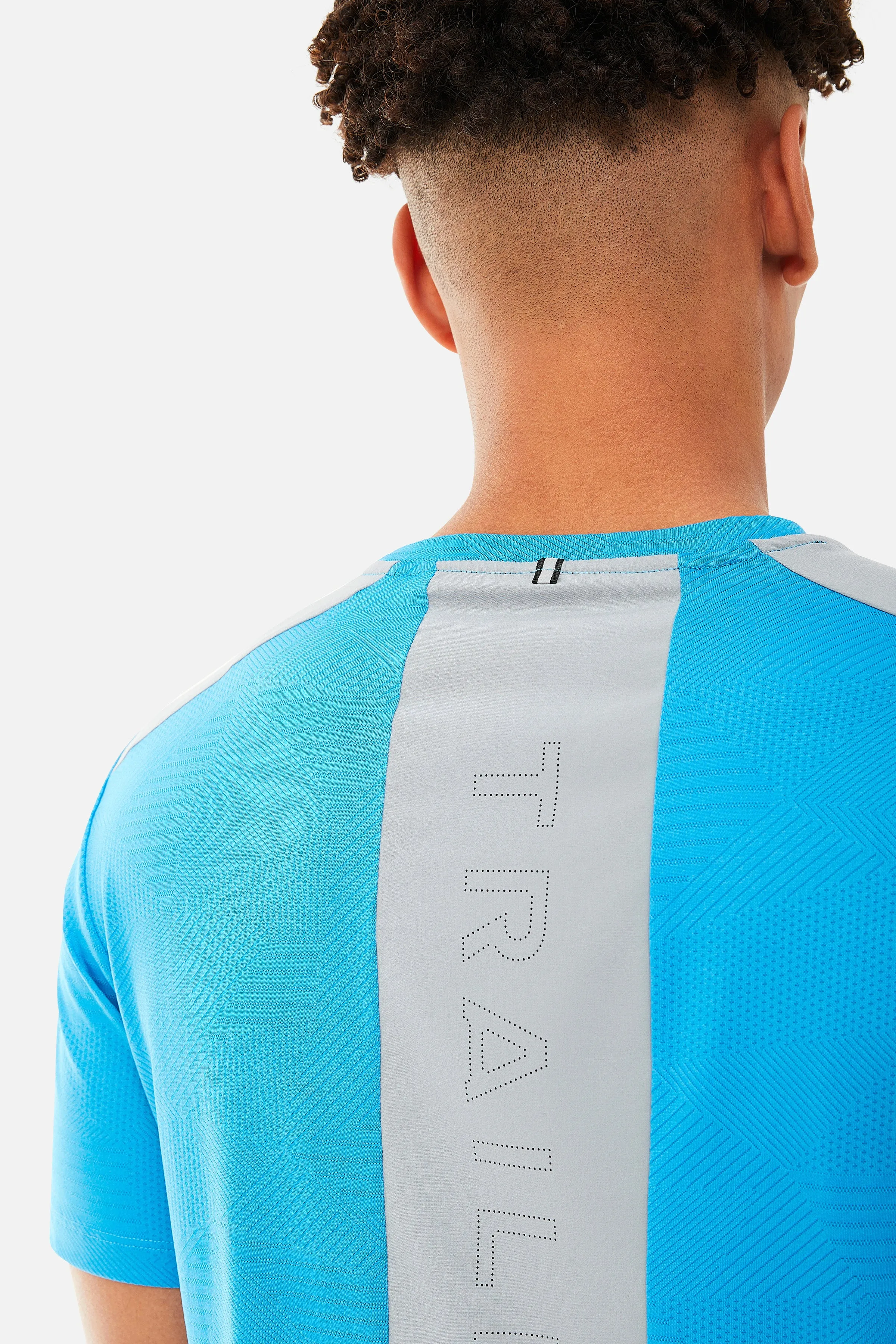 Dimension Tee - Atomic Blue/Grey sold by Trailberg product image thumbnail 5