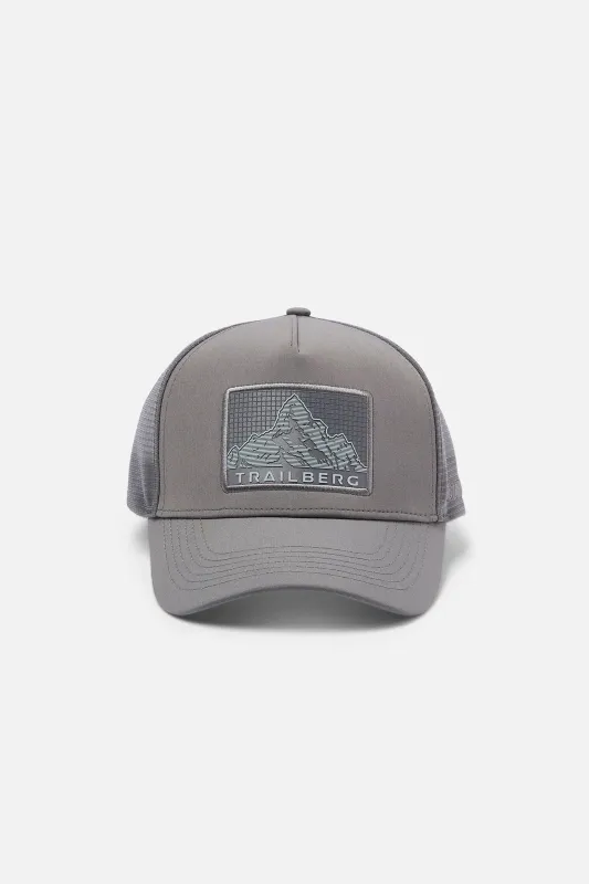 Stonemount Trucker Cap - Smoke Grey sold by Trailberg