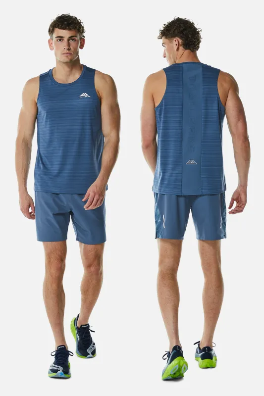 SS25 Cloud Slate Vest Twinset - Breeze sold by Trailberg