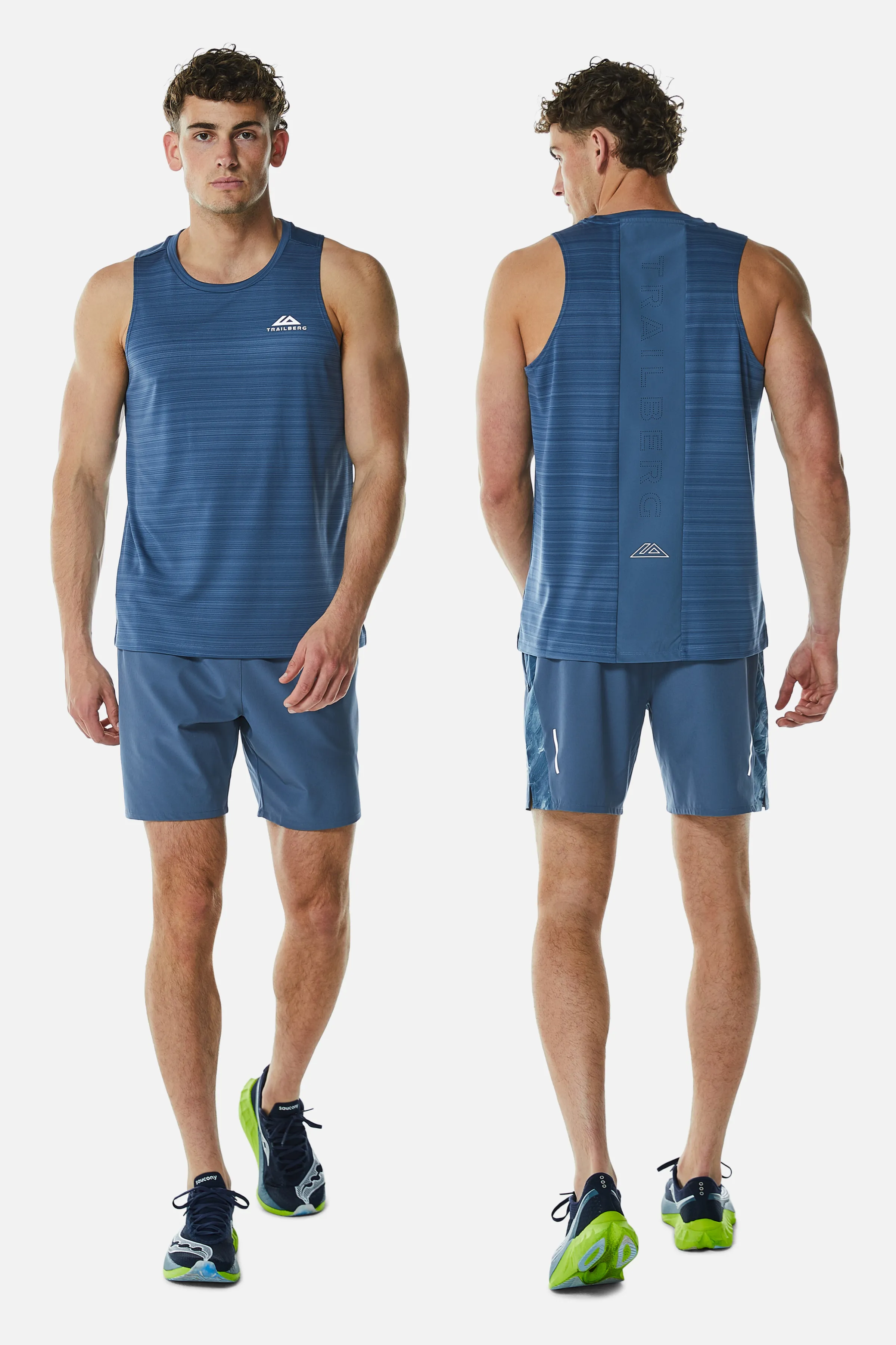 SS25 Cloud Slate Vest Twinset - Breeze sold by Trailberg