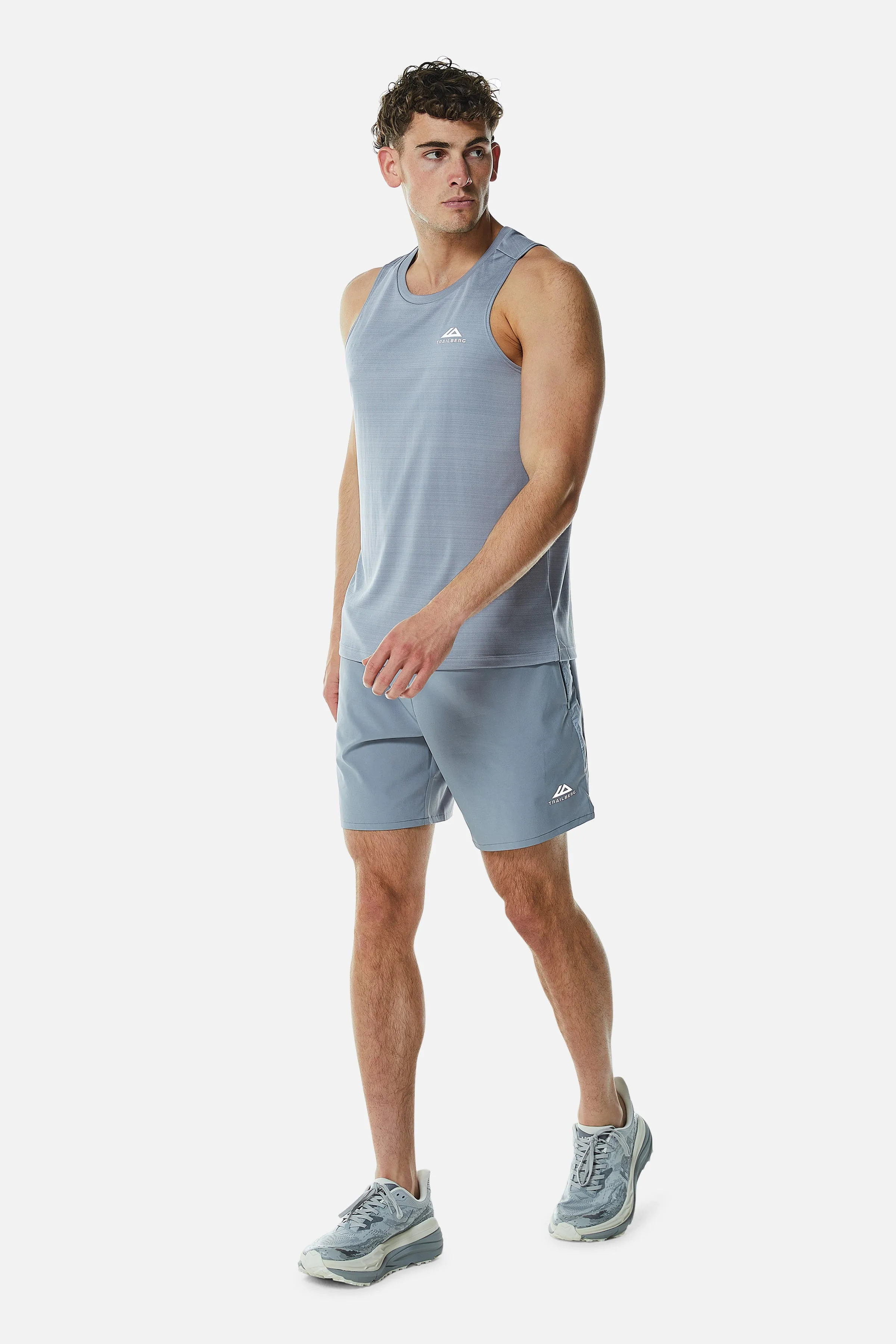 SS25 Cloud Slate Vest Twinset - Frosted Fog sold by Trailberg product image thumbnail 2