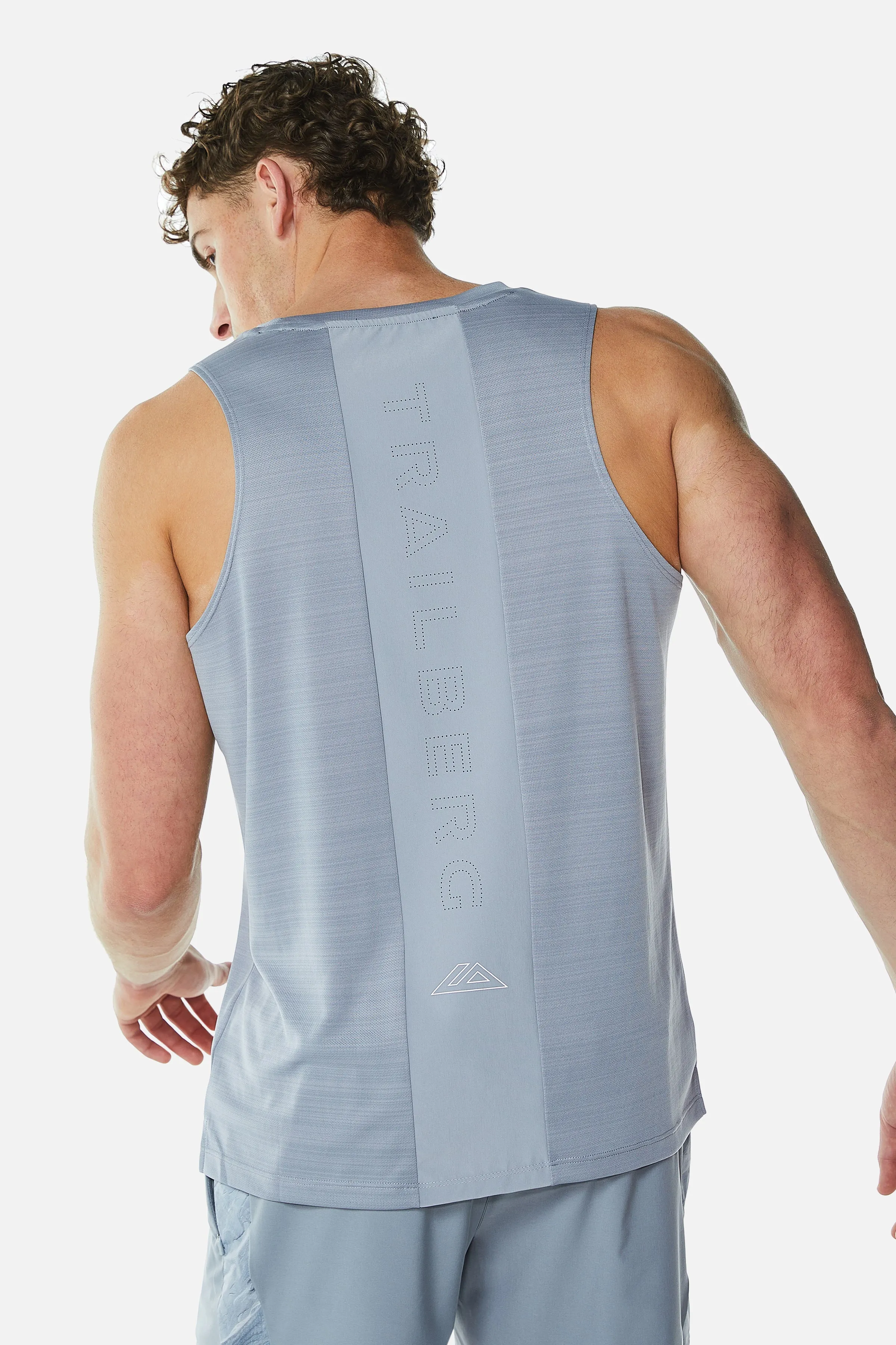 SS25 Cloud Slate Vest Twinset - Frosted Fog sold by Trailberg product image thumbnail 4