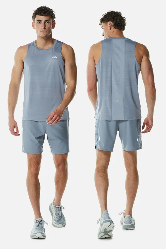 SS25 Cloud Slate Vest Twinset - Frosted Fog sold by Trailberg