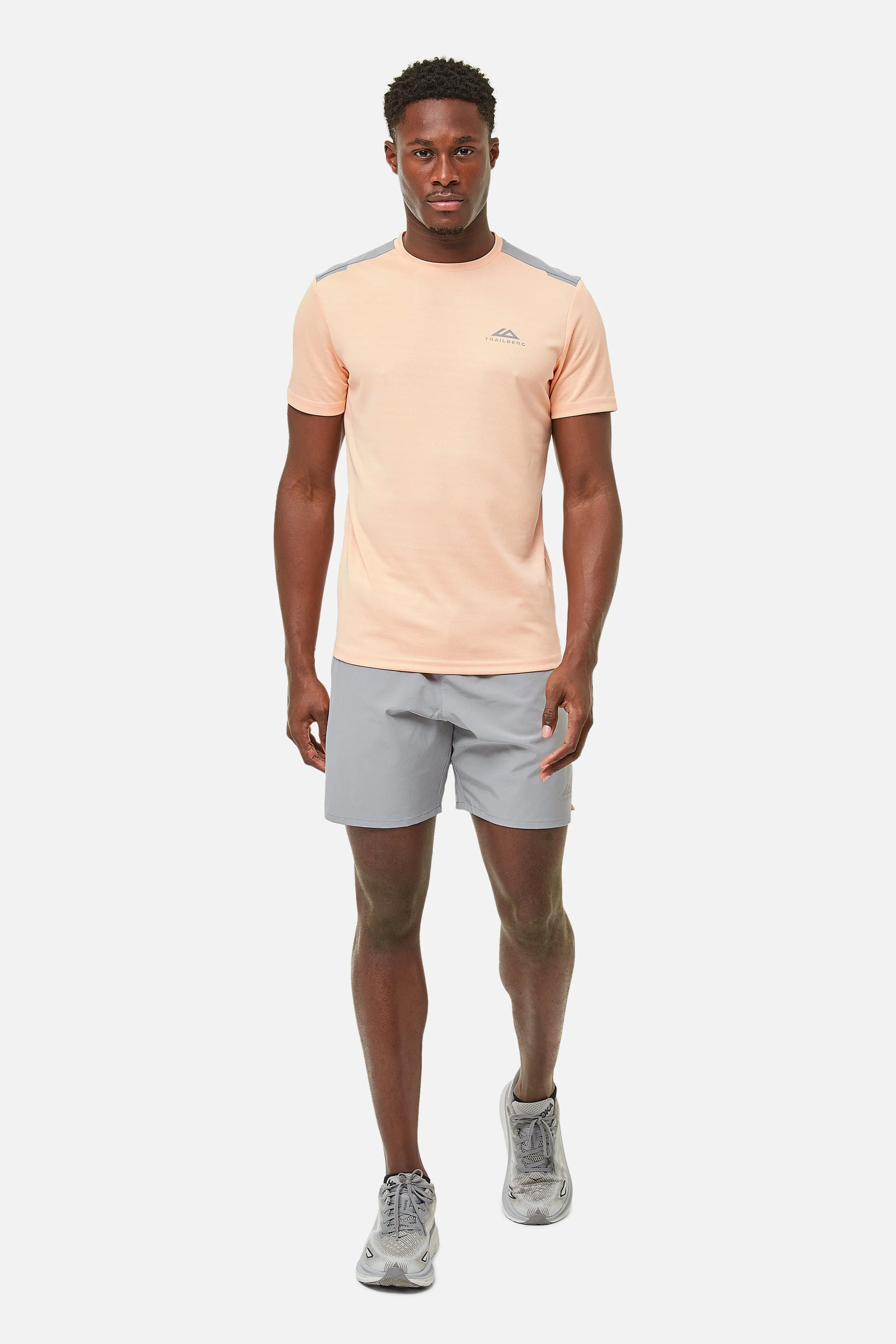 Cloud AW24 Short - Grey/Peach sold by Trailberg product image thumbnail 2