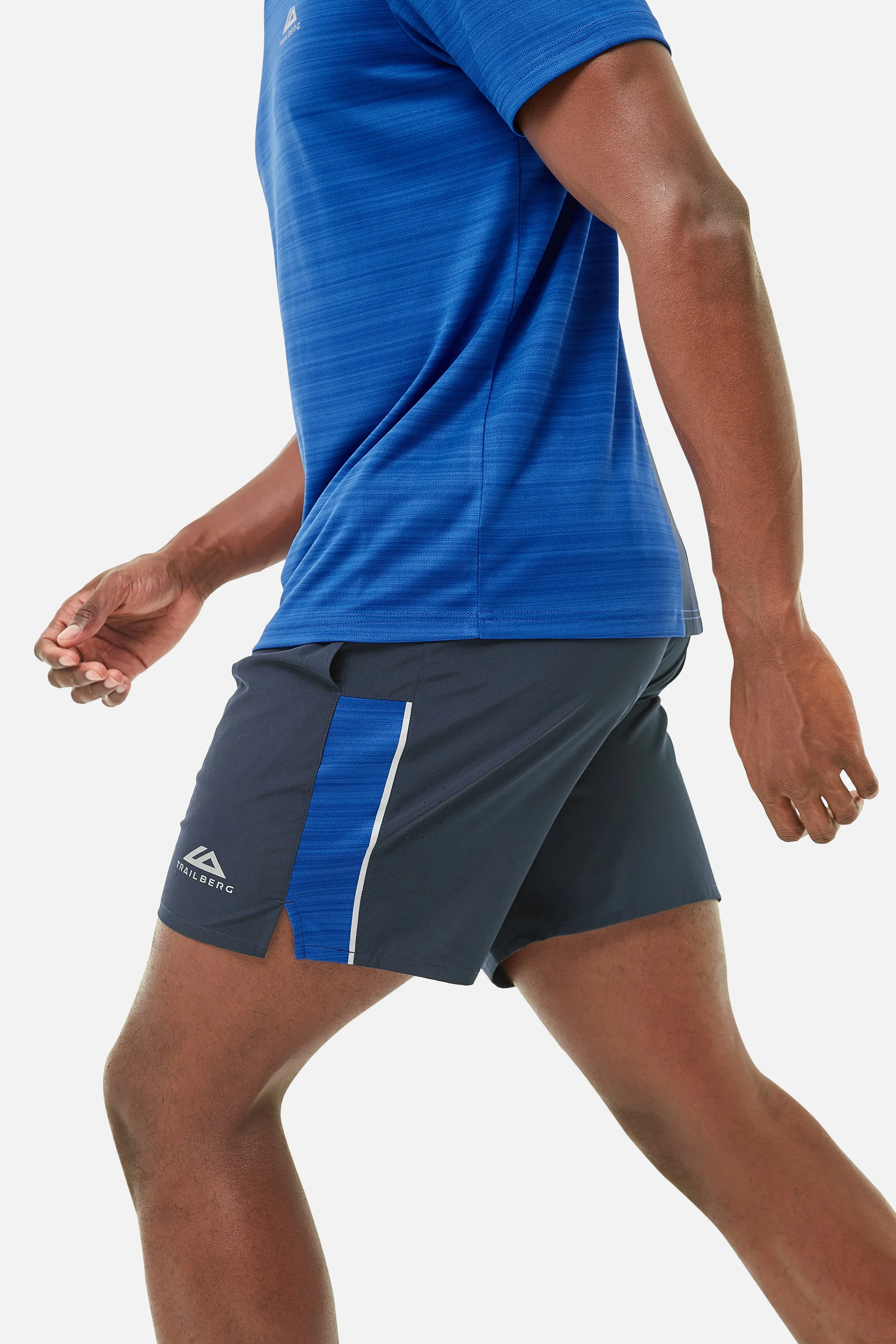 AW24 Cloud Short - Navy/Cobalt sold by Trailberg