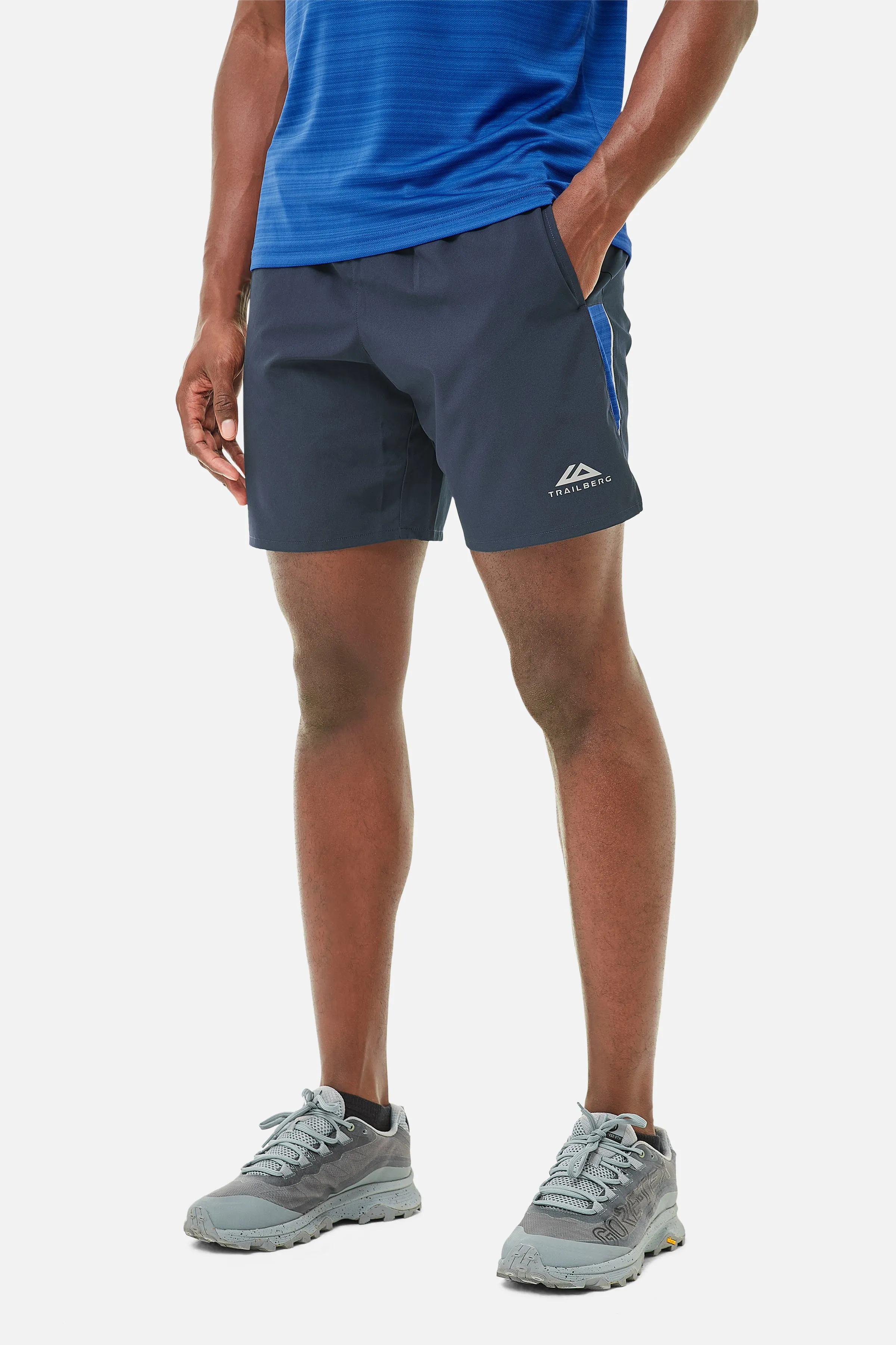 AW24 Cloud Short - Navy/Cobalt sold by Trailberg product image thumbnail 3